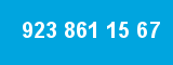 923 861 15 67 923 861 15 67